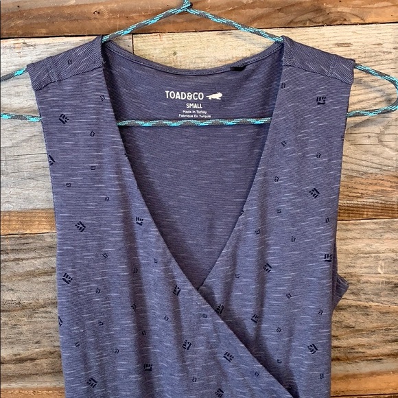 Toad & Co Blue Dress - Picture 2 of 3